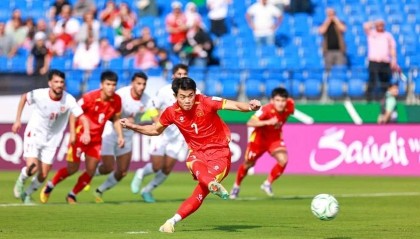 欧宝体育-创造历史，越南U23首次在U23亚洲杯小组赛中全胜晋级